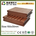 100% Recycled wpc decking tiles wpc wood plastic wpc decking floor
